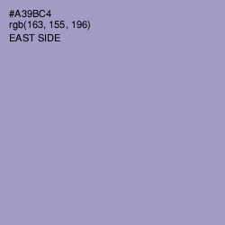#A39BC4 - East Side Color Image